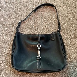 Coach purse black leather